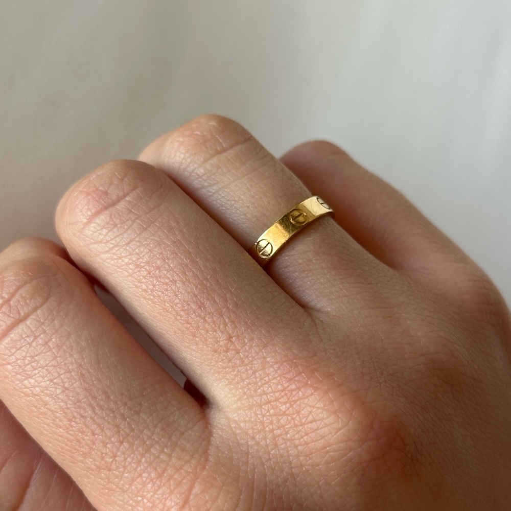 Cartier Gold Love Ring (small model)